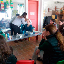 Actividad en CAIF Obra Social del Lago “Abuelo Ubaldo”